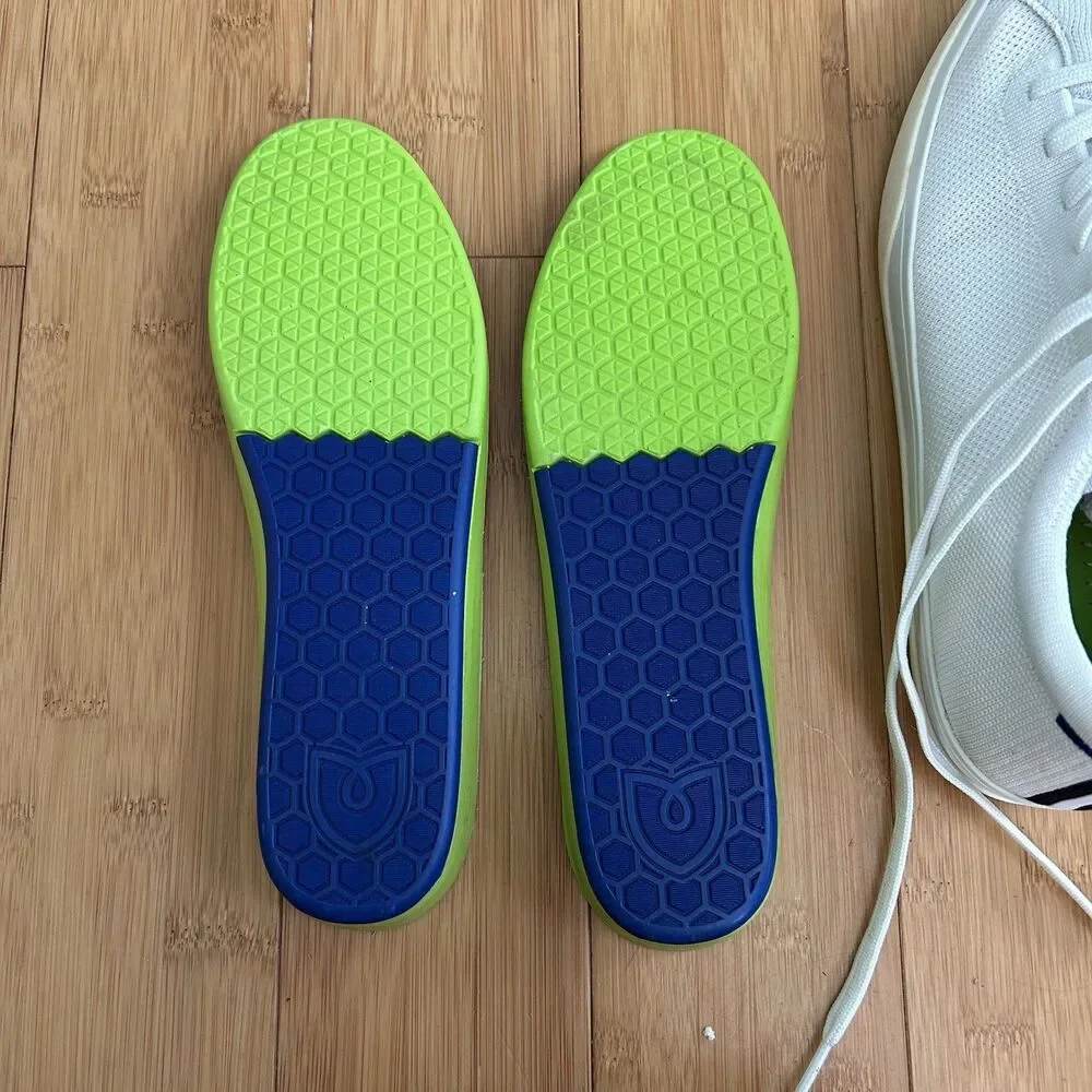 Rothy's The Lace Up Bright White Casual‎ Sneaker Womens 10.5 - Picture 14 of 15